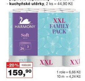Harmony Soft XXL toaletní papír