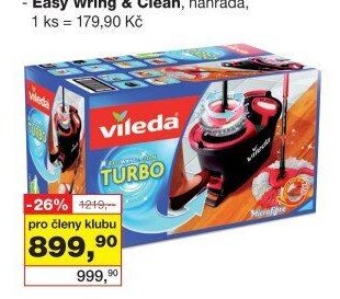 Vileda Easy Wring & Clean mop set Turbo