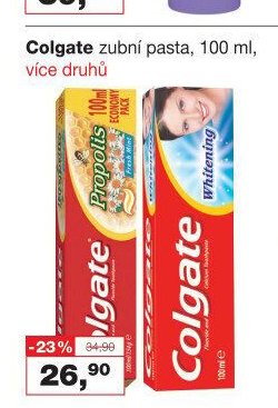 Colgate zubní pasta