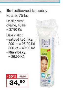 Bel odličovací tampony