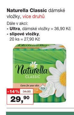 Naturella Classic dámské vložky