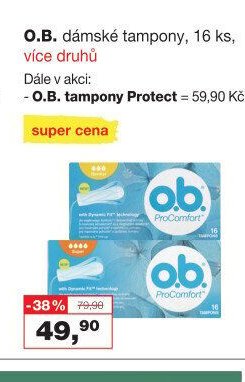 O.B. dámské tampony