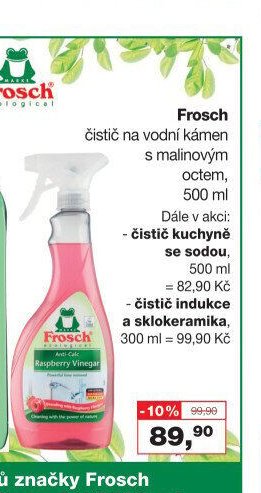 Frosch čistič na vodní kámen