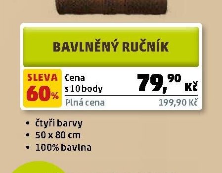 Bavlněný ručník