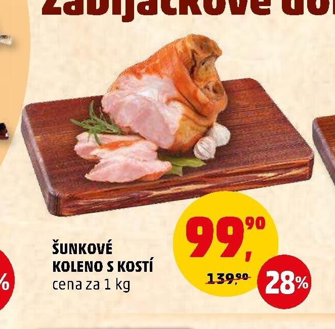 Šunkové koleno s kostí