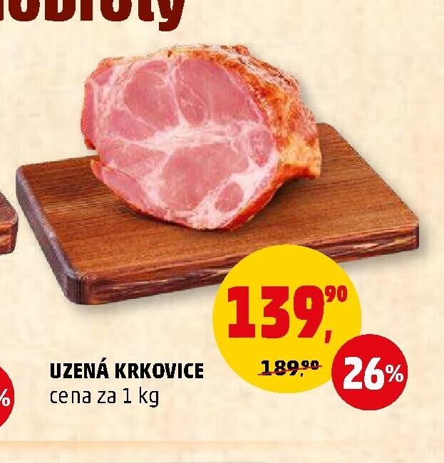 Uzená krkovice