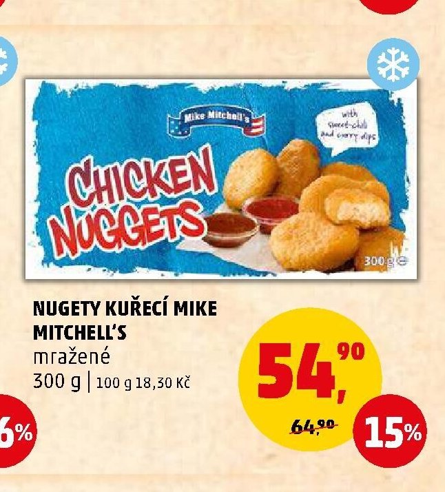 Nugety kuřecí Mike Mitchell's