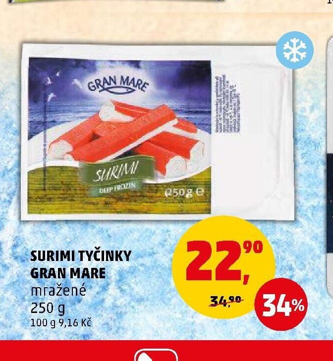 Surimi tyčinky Gran Mare
