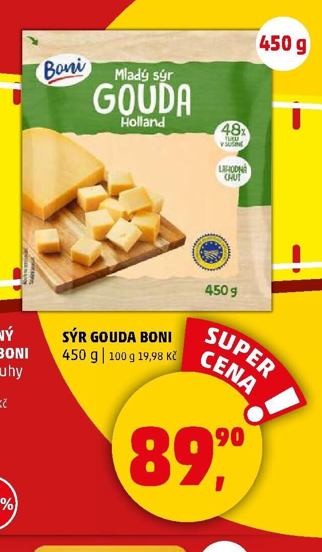 Sýr Gouda Boni 450 g