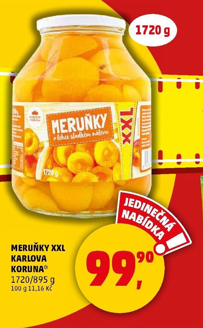 MERUŇKY XXL KARLOVA KORUNA