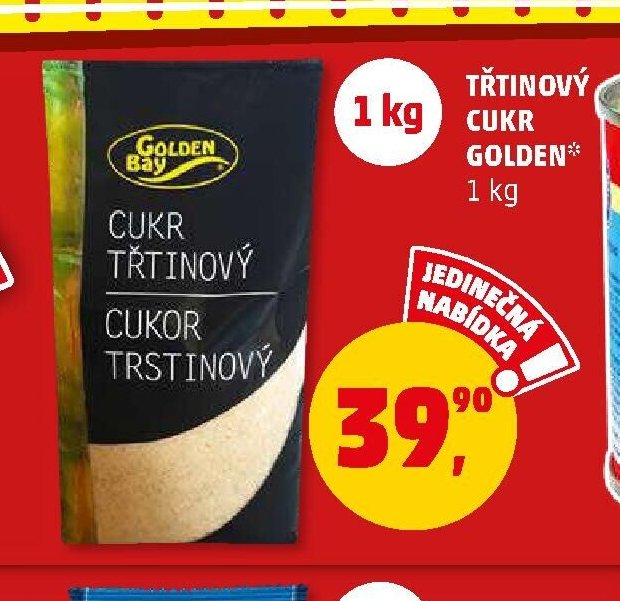 TŘTINOVÝ CUKR GOLDEN