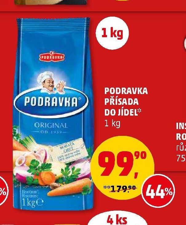 PODRAVKA PŘÍSADA DO JÍDEL