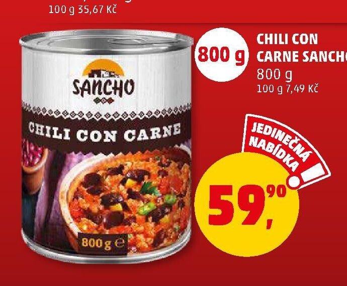 CHILI CON CARNE SANCHO