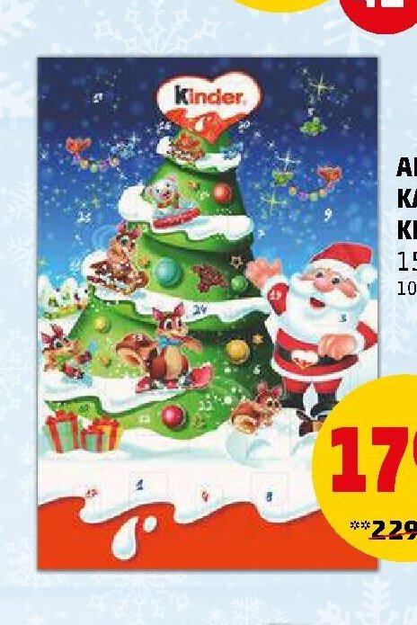 ADVENTNÍ KALENDÁŘ KINDER*