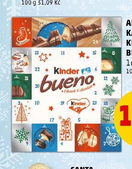 ADVENTNÍ KALENDÁŘ KINDER BUENO*