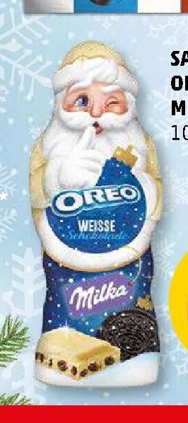SANTA OREO WHITE MILKA*
