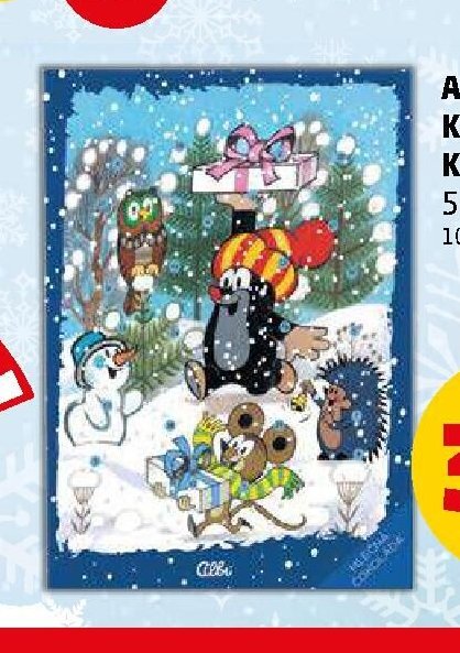 ADVENTNÍ KALENDÁŘ KRTEČEK*