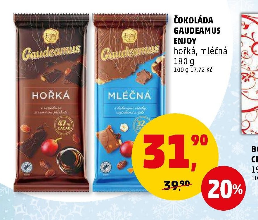 Čokoláda Gaudeamus Enjoy