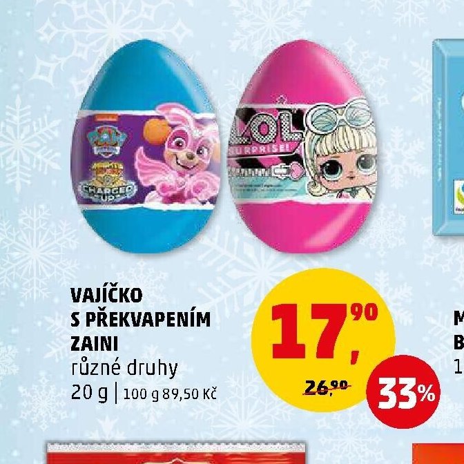 Vajíčko s překvapením Zaini