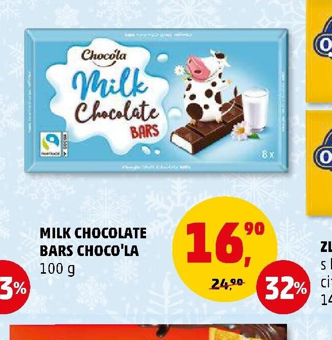 Milk Chocolate Bars Choco'la