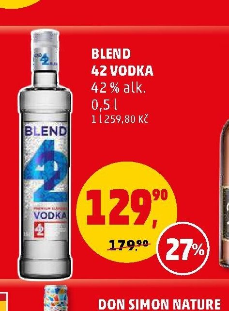 Blend 42 Vodka