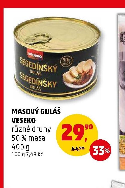 Masový guláš Veseko