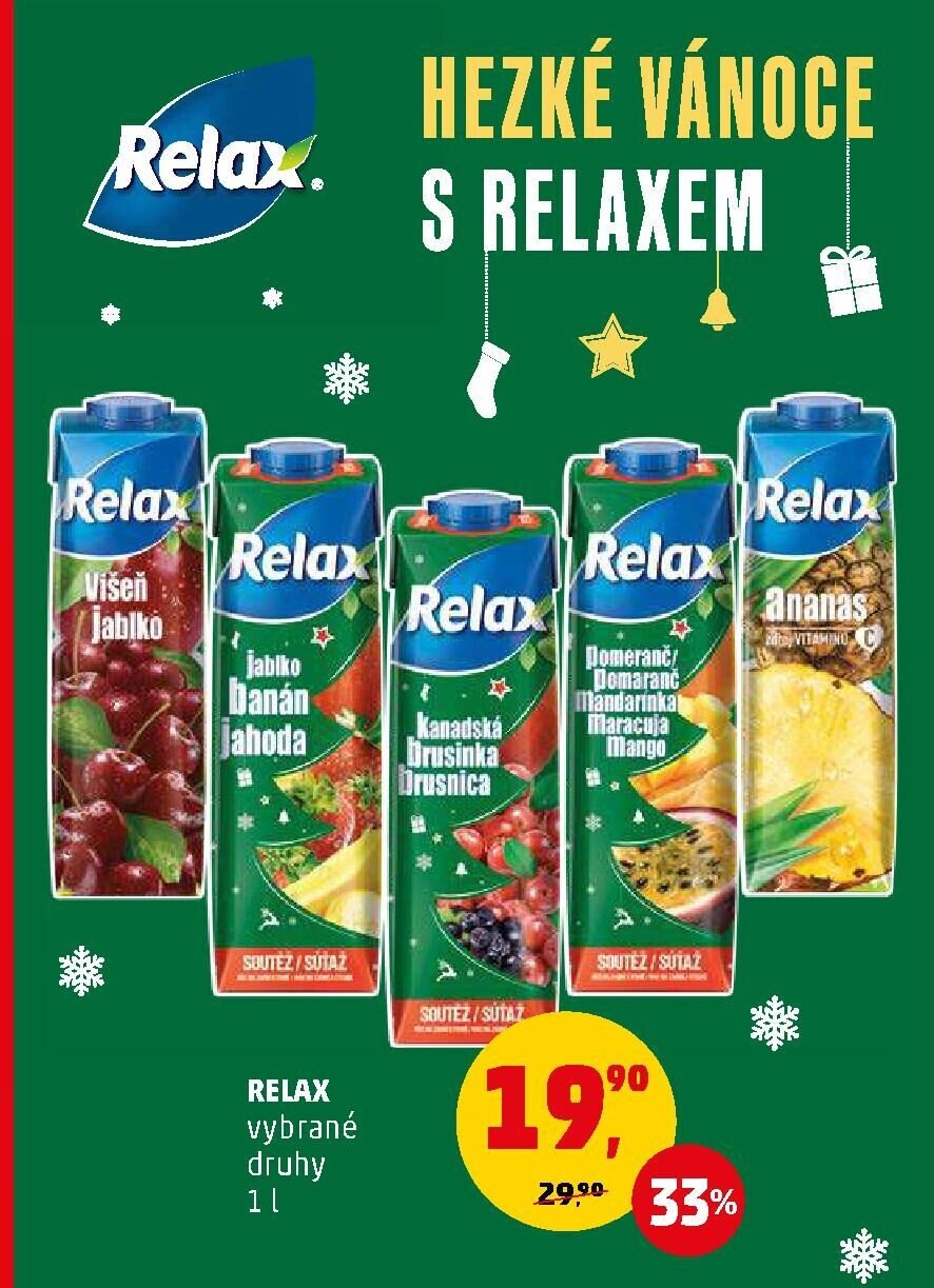 Relax vybrané druhy