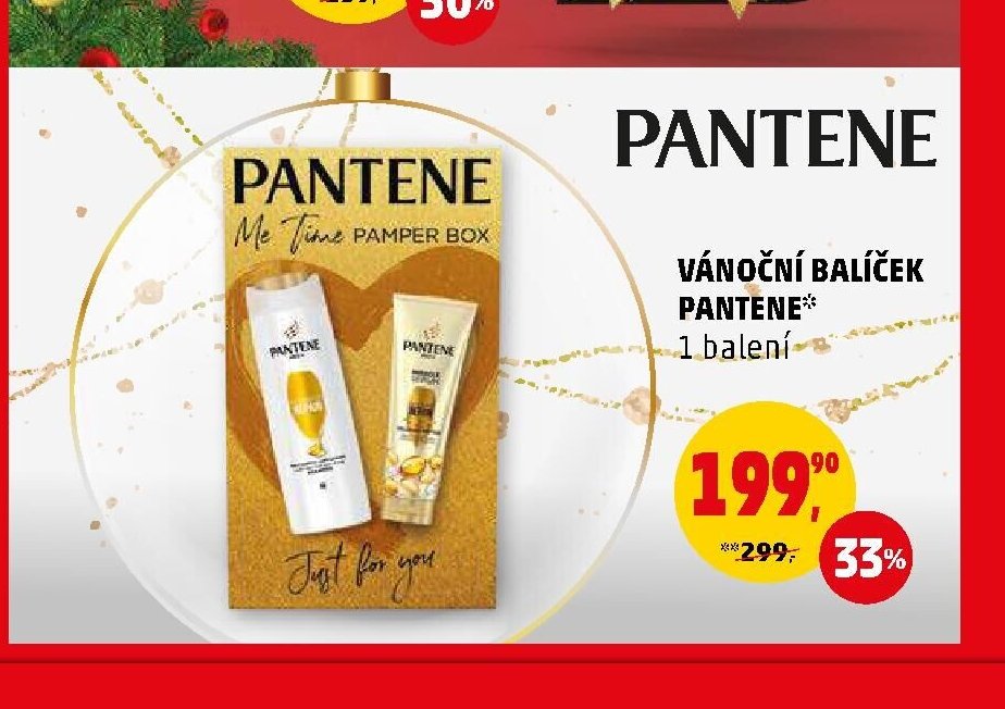 Vánoční balíček Pantene