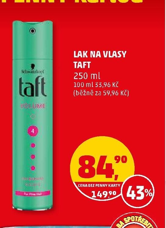 LAK NA VLASY TAFT