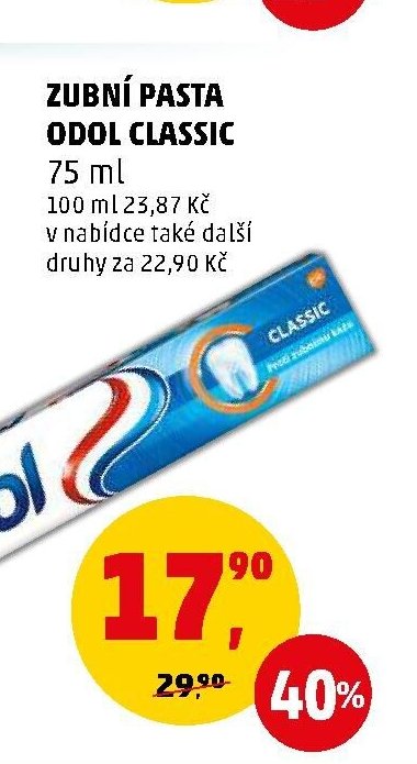 ZUBNÍ PASTA ODOL CLASSIC