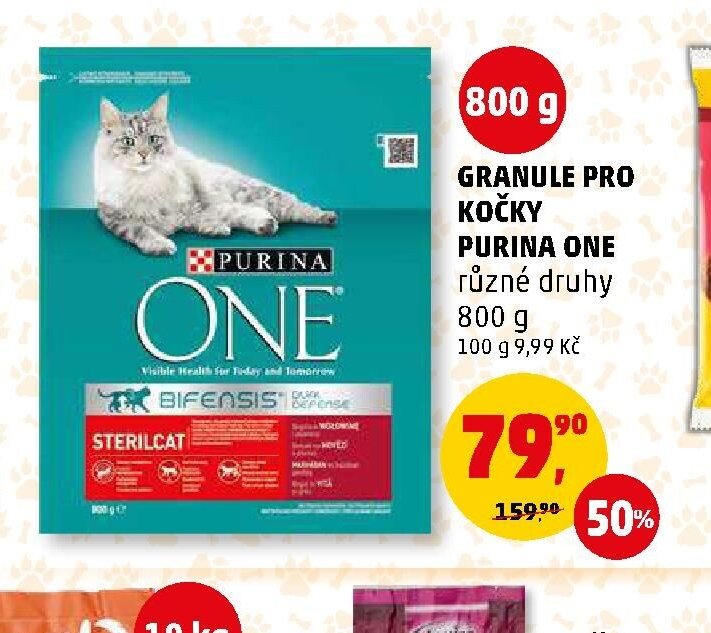 GRANULE PRO KOČKY PURINA ONE