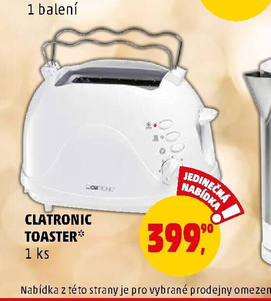 CLATRONIC TOASTER