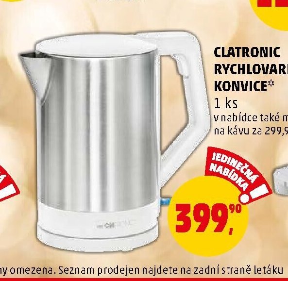 CLATRONIC RYCHLOVARNÁ KONVICE