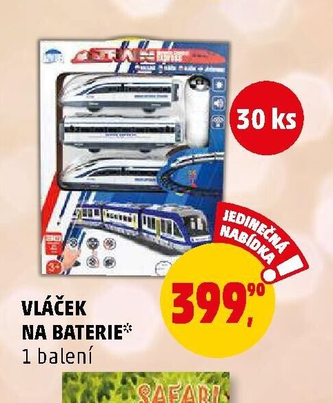 Vláček na baterie