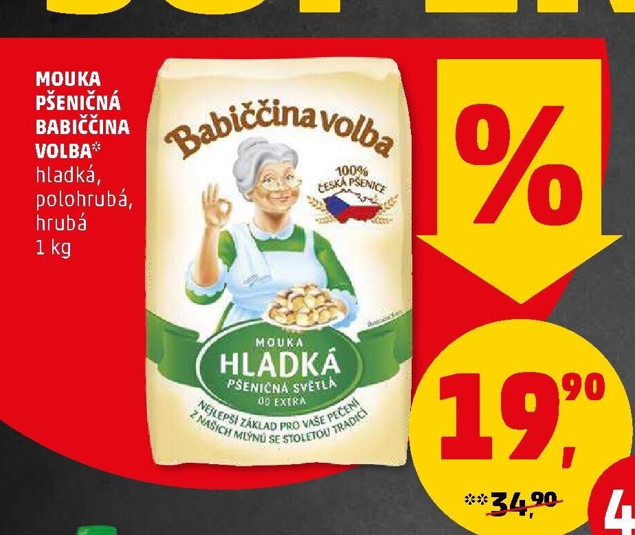 Mouka pšeničná Babiččina volba