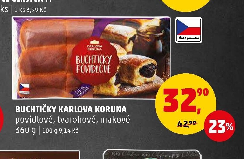 Buchtičky Karlova Koruna