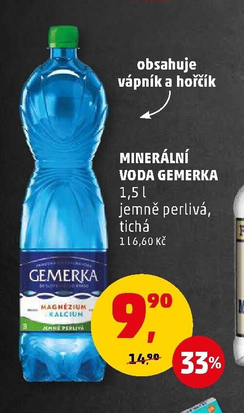 Minerální voda Gemerka