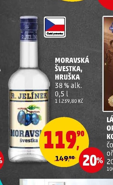 Moravská švestka/hruška R. Jelínek