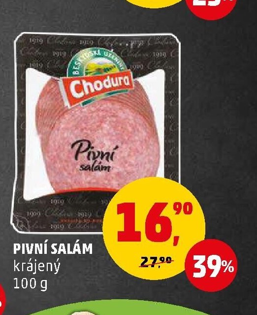Pivní salám Chodura