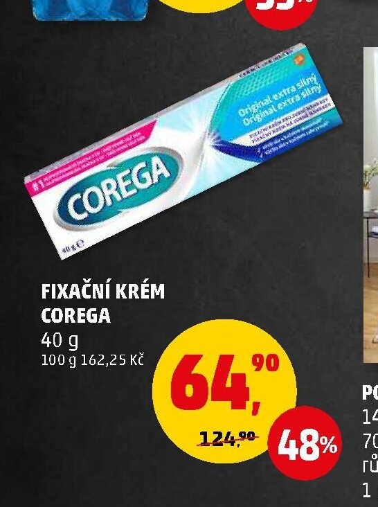 Fixační krém Corega