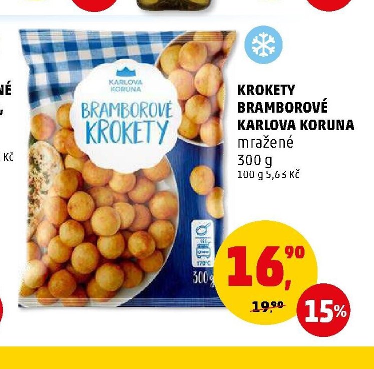 KROKETY BRAMBOROVÉ KARLOVA KORUNA