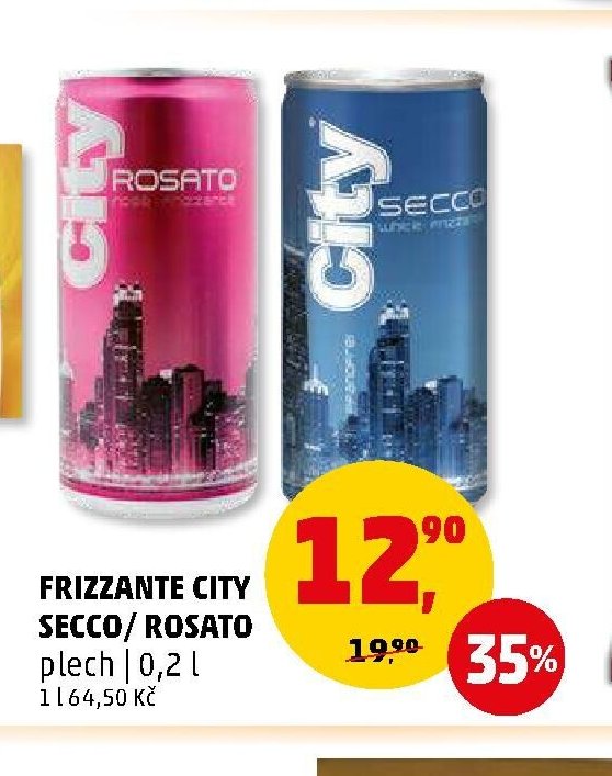 FRIZZANTE CITY SECCO/ROSATO