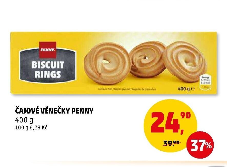ČAJOVÉ VĚNEČKY PENNY