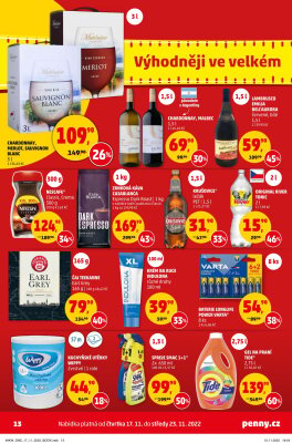 akční leták Penny Market 17.11.2022-23.11.2022