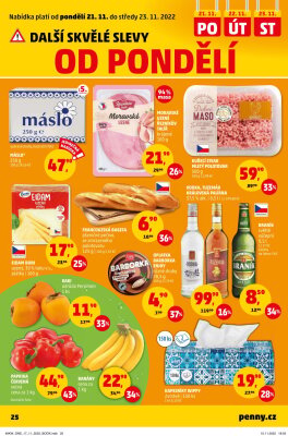akční leták Penny Market 17.11.2022-23.11.2022