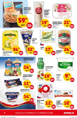 akční leták Penny Market 17.11.2022-23.11.2022