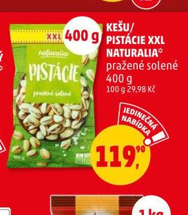 Kešu / Pistácie XXL Naturalia