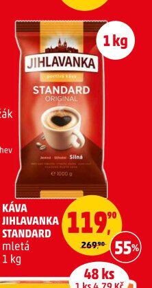 Káva Jihlavanka Standard