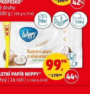 Toaletní papír Wippy