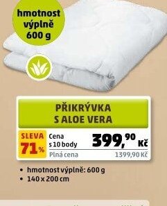 Přikrývka S Aloe Vera